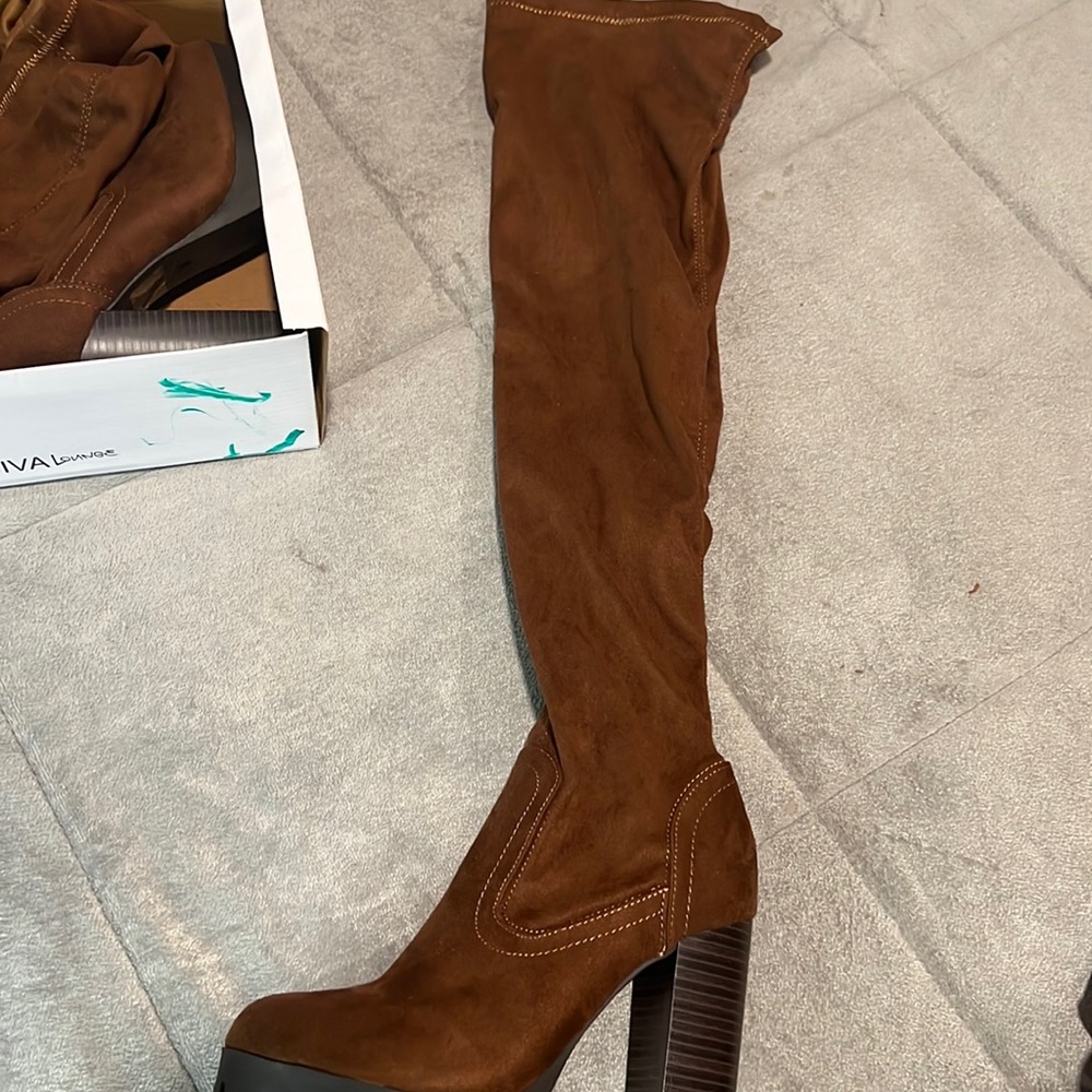 Brown boots
